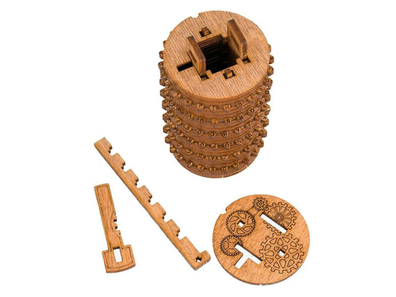 iDventure 3D dřevěná skládačka hlavolamu Cryptex